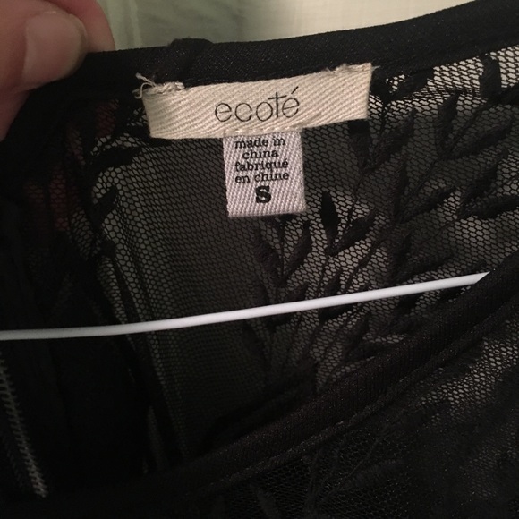 Black Long Sleeve Dress Urban Outfitters - Picture 2 of 3